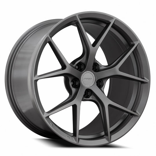 FS0620A15xx18R-MGM-52048 - MRR FS6 20X11 5X120 48MM Matte Gun Metal For Corvette C8 - MRR Wheels Canada