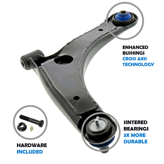 CMS25188 Suspension Control Arm and Ball Joint Assembly Mevotech Supreme Canada