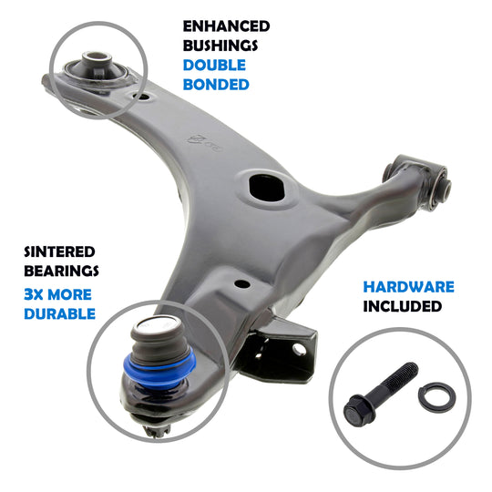 CMS801052 Suspension Control Arm and Ball Joint Assembly Mevotech Supreme Canada