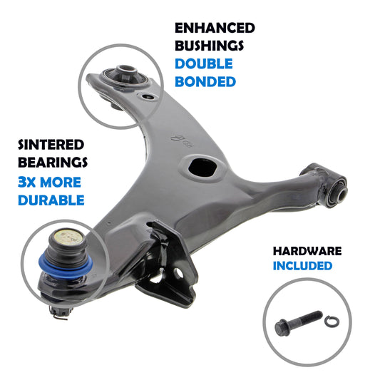 CMS801225 Suspension Control Arm and Ball Joint Assembly Mevotech Supreme Canada