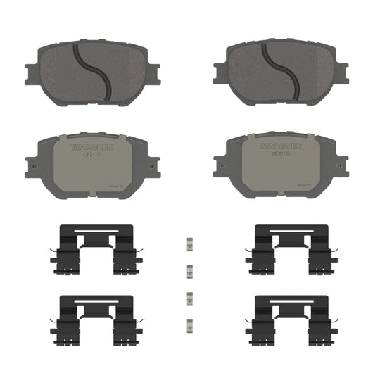 OEX1733 OEX Disc Brake Pad Set BCSJ