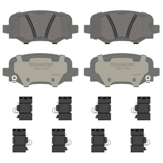 OEX1734 OEX Disc Brake Pad Set BCSJ