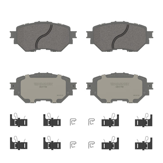 OEX1759 OEX Disc Brake Pad Set BCSJ