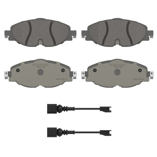 OEX1760 OEX Disc Brake Pad Set BCSJ