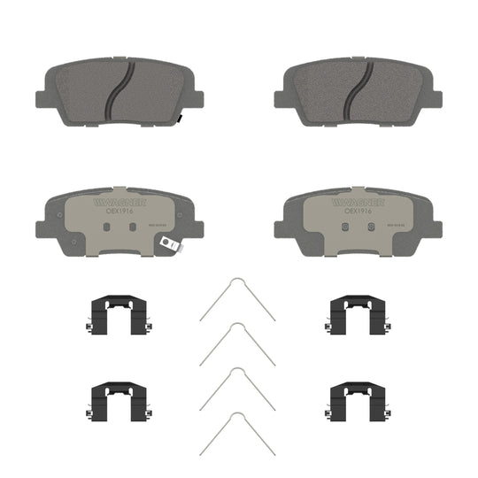 OEX1916 OEX Disc Brake Pad Set BCSJ