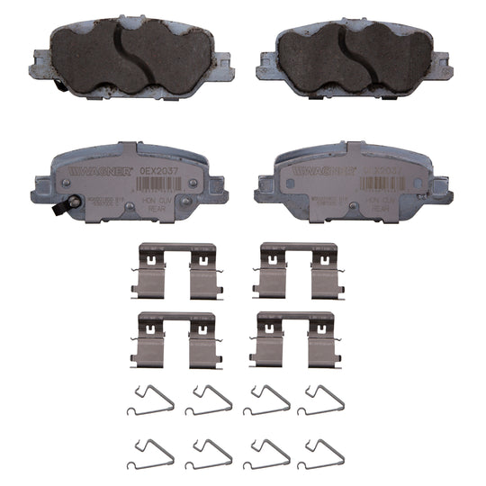 OEX2037 OEX Disc Brake Pad Set BCSJ