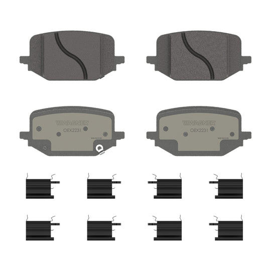 OEX2231 OEX Disc Brake Pad Set BCSJ