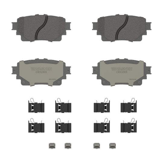 OEX2305 OEX Disc Brake Pad Set BCSJ