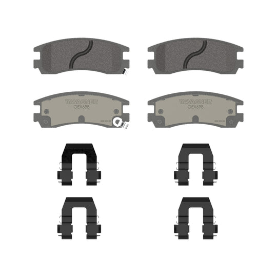 OEX698 OEX Disc Brake Pad Set BCSJ