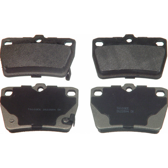 MX1051 ThermoQuiet Disc Brake Pad Set BCSJ