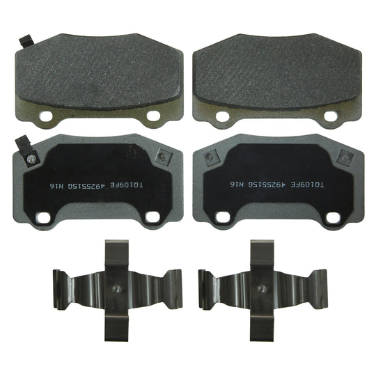 MX1718 ThermoQuiet Disc Brake Pad Set BCSJ