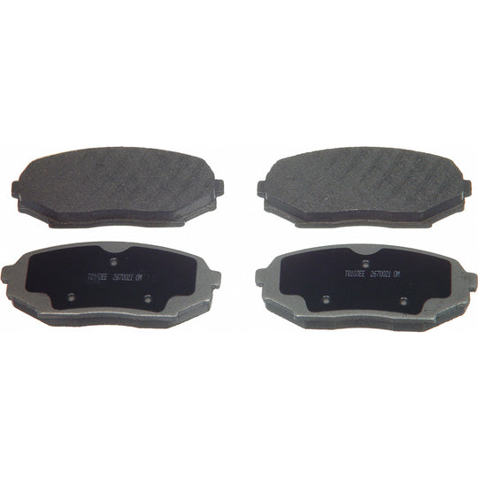 MX525 ThermoQuiet Disc Brake Pad Set BCSJ