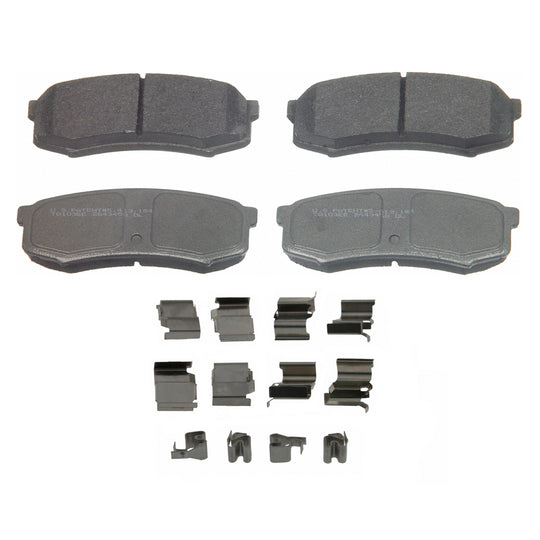 MX606 ThermoQuiet Disc Brake Pad Set BCSJ
