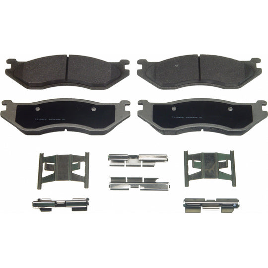 MX966B ThermoQuiet Disc Brake Pad Set BCSJ