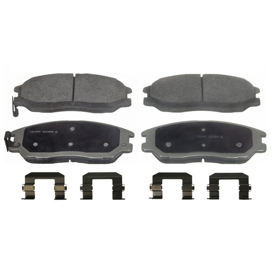 PD1013 ThermoQuiet Disc Brake Pad Set BCSJ