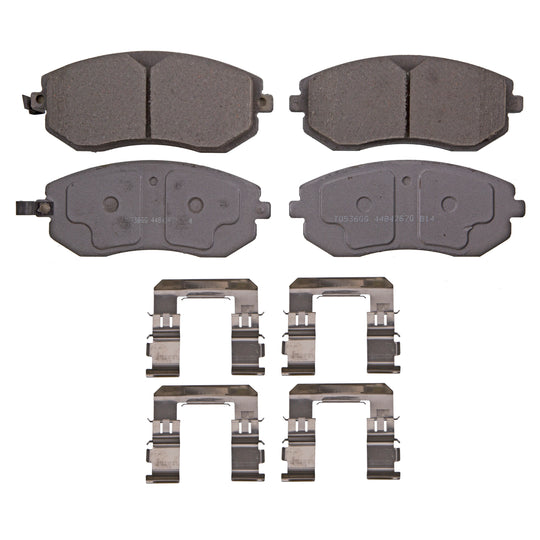PD929A ThermoQuiet Disc Brake Pad Set BCSJ