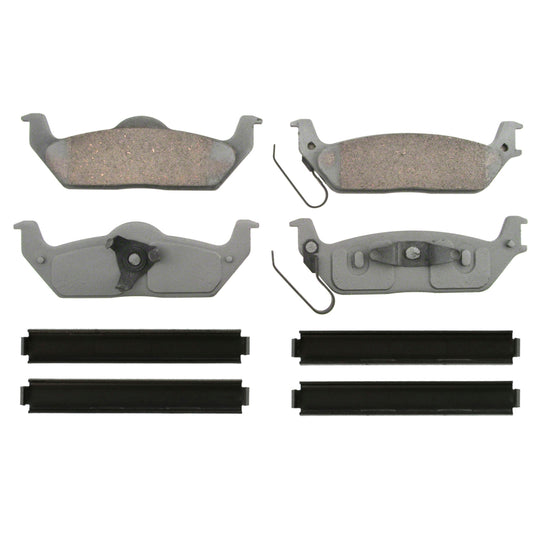 QC1012A ThermoQuiet Disc Brake Pad Set BCSJ