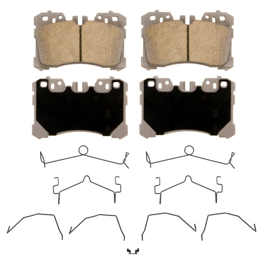 QC1282 ThermoQuiet Disc Brake Pad Set BCSJ