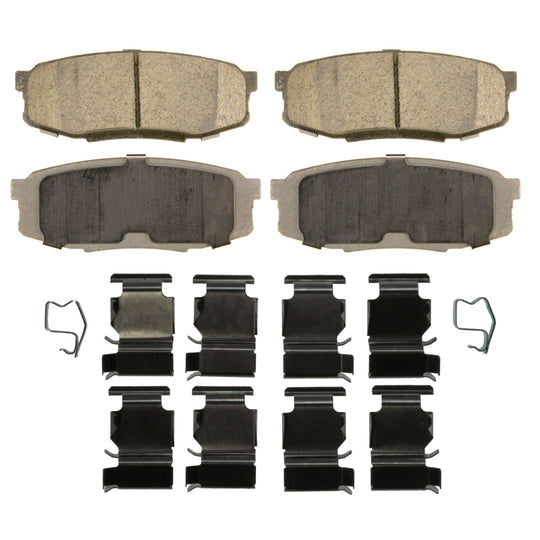 QC1304 ThermoQuiet Disc Brake Pad Set BCSJ