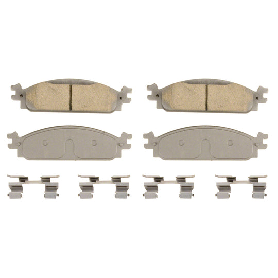 QC1376 ThermoQuiet Disc Brake Pad Set BCSJ
