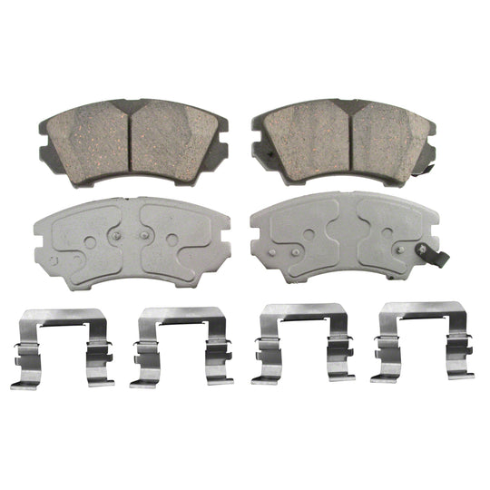 QC1404 ThermoQuiet Disc Brake Pad Set BCSJ