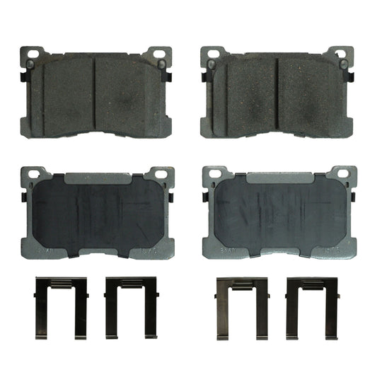 QC1576 ThermoQuiet Disc Brake Pad Set BCSJ
