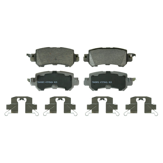 QC1624 ThermoQuiet Disc Brake Pad Set BCSJ