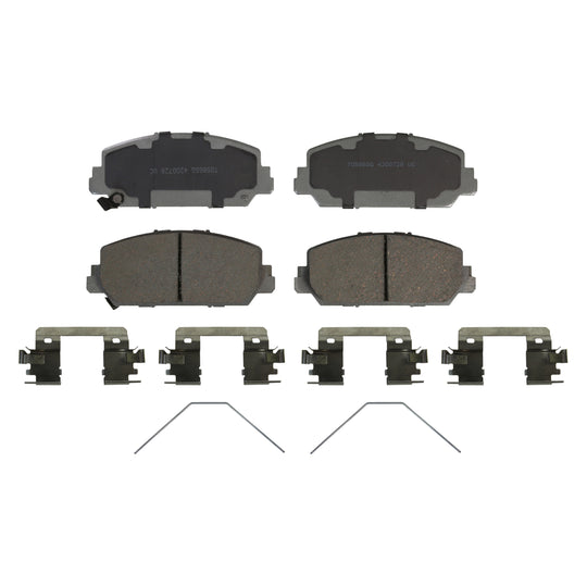 QC1625 ThermoQuiet Disc Brake Pad Set BCSJ
