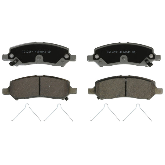 QC1647 ThermoQuiet Disc Brake Pad Set BCSJ