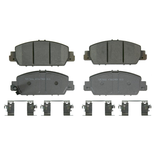 QC1654 ThermoQuiet Disc Brake Pad Set BCSJ