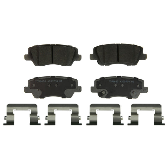 QC1659 ThermoQuiet Disc Brake Pad Set BCSJ