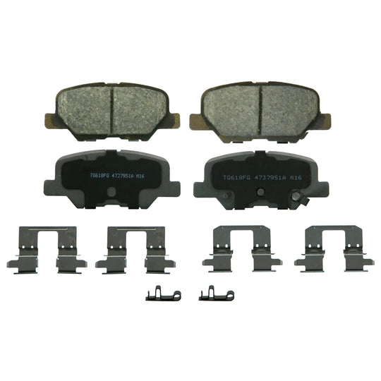 QC1679 ThermoQuiet Disc Brake Pad Set BCSJ