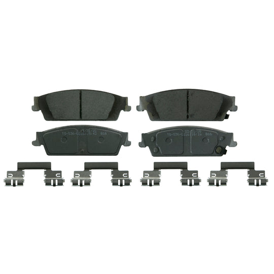 QC1707 ThermoQuiet Disc Brake Pad Set BCSJ