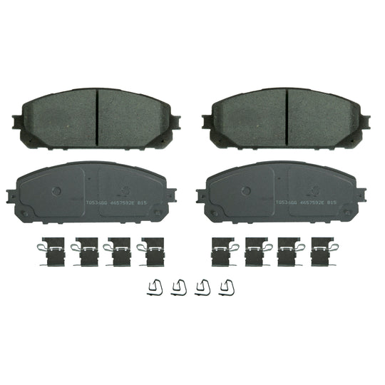 QC1709 ThermoQuiet Disc Brake Pad Set BCSJ