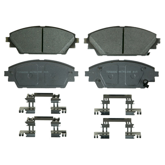 QC1728 ThermoQuiet Disc Brake Pad Set BCSJ