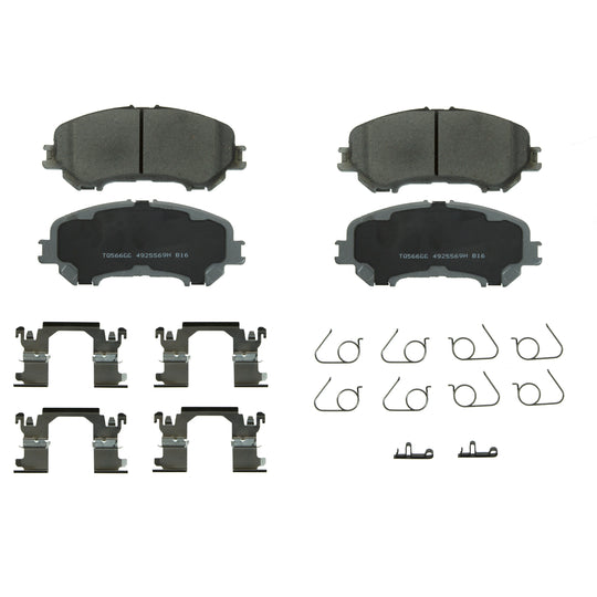 QC1737 ThermoQuiet Disc Brake Pad Set BCSJ