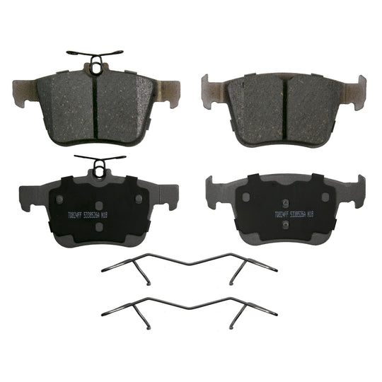 QC1761 ThermoQuiet Disc Brake Pad Set BCSJ