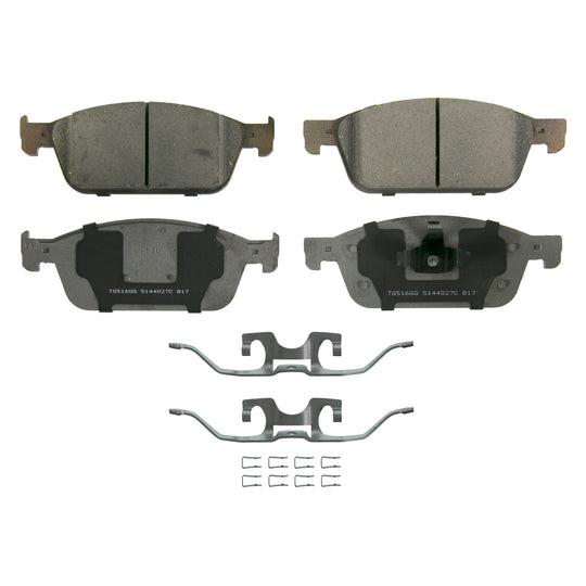 QC1771 ThermoQuiet Disc Brake Pad Set BCSJ