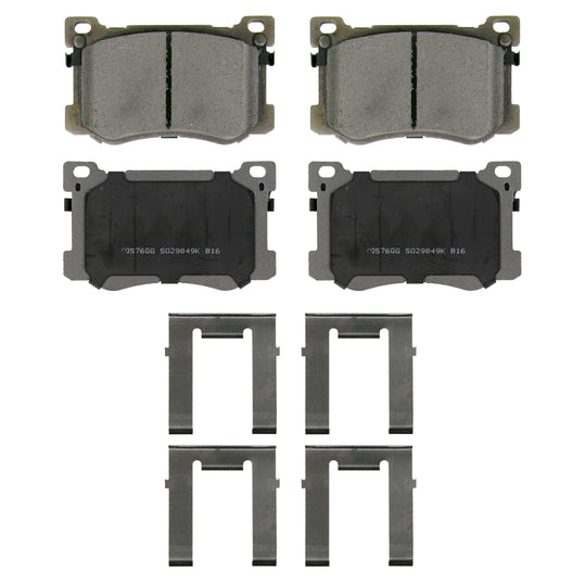 QC1799 ThermoQuiet Disc Brake Pad Set BCSJ