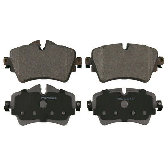 QC1801 ThermoQuiet Disc Brake Pad Set BCSJ