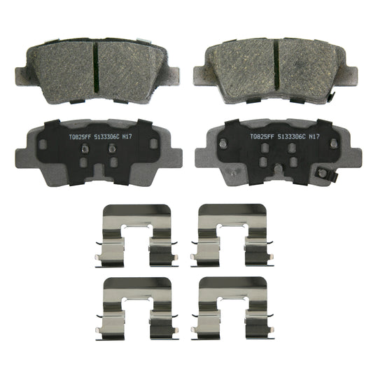 QC1813 ThermoQuiet Disc Brake Pad Set BCSJ