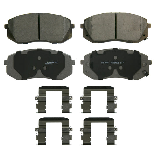 QC1826 ThermoQuiet Disc Brake Pad Set BCSJ