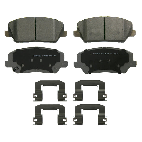 QC1827 ThermoQuiet Disc Brake Pad Set BCSJ