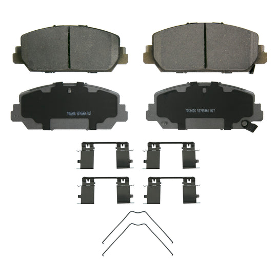QC1832 ThermoQuiet Disc Brake Pad Set BCSJ