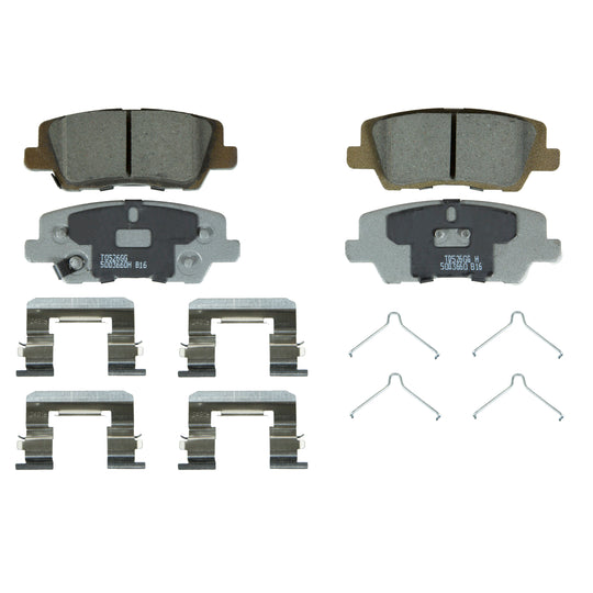 QC1839 ThermoQuiet Disc Brake Pad Set BCSJ