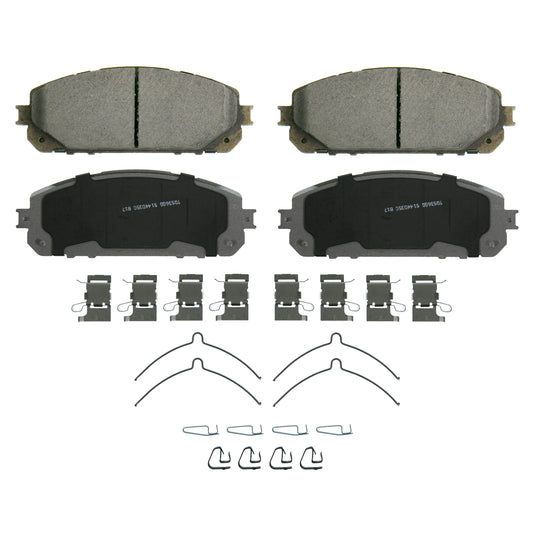 QC1843 ThermoQuiet Disc Brake Pad Set BCSJ