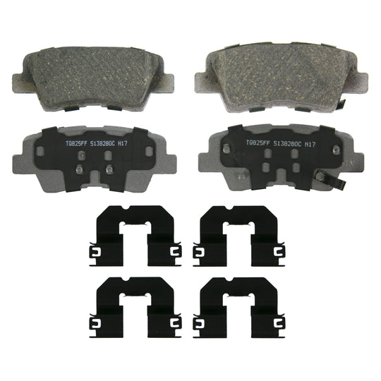QC1848 ThermoQuiet Disc Brake Pad Set BCSJ