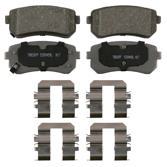 QC1856 ThermoQuiet Disc Brake Pad Set BCSJ
