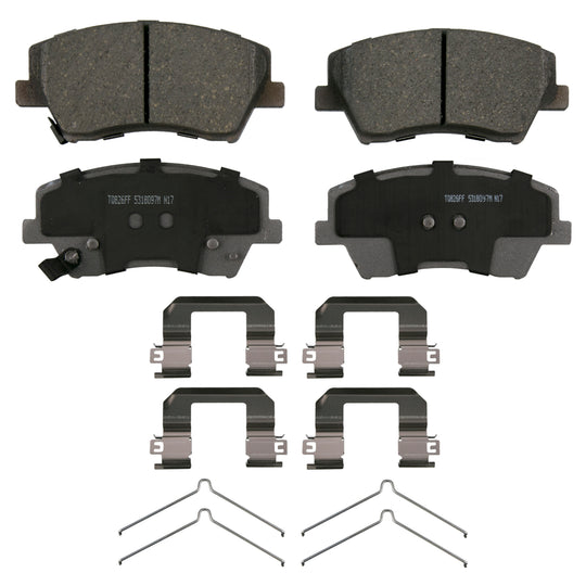 QC1912 ThermoQuiet Disc Brake Pad Set BCSJ