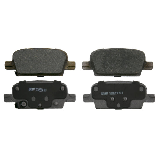 QC1921 ThermoQuiet Disc Brake Pad Set BCSJ